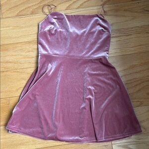 Urban Outfitters Strapless Pink Dress